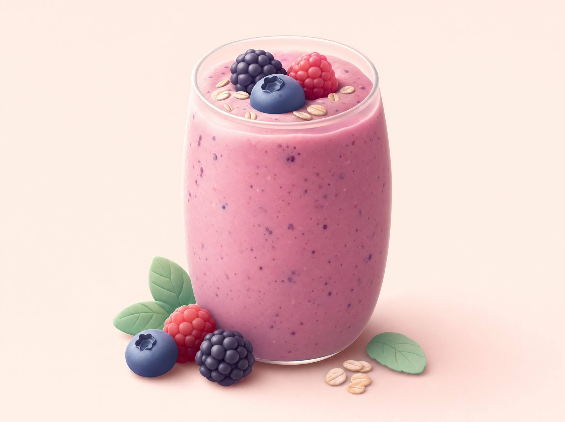 Kefir Berry Smoothie (4 minutes)